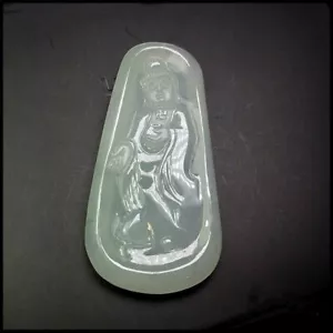 【KATHY JADE】【Best Buy】Icy Emerald Jadeite Jade Pendant《Grade A》 - Picture 1 of 1
