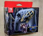 Nintendo Switch Pro Controller Monster Hunter Rise Edition Brad New Sealed