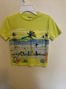 Mayoral Boy’s 7 Years Skates T - Shirt Yellow Color 100% Cotton  - Picture 1 of 3