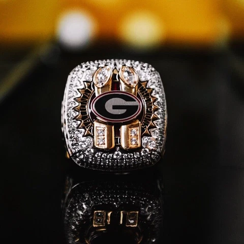 NEW Official Design 2022 2023 Georgia Bulldogs National Championship NCAA Ring Cover