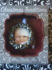 Gloria Duchin Christmas Ornaments "Babys First Christmas" Holds Photo 2.25 Inch