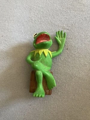 Vintage Kermit der Frosch Muppets J.Henson /R.Gustavo pvc Schleich 1978 Rare - Bild 1 von 3