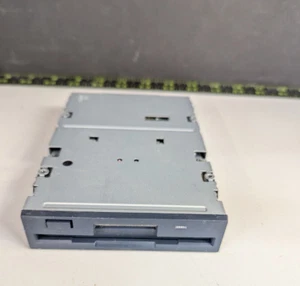 Vintage Gray JU-256A488P 1.44 floppy drive dark gray face plate - Picture 1 of 3