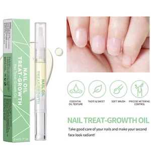 5ml Nail Oil Cuticle Pen Nail Strengthener Nail Growth Oil Nail Care Oil - Picture 1 of 12