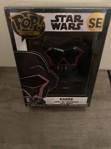 Funko POP! Pins! Star Wars [Chase] SE - KARRE Enamel [4-inch] Pin SEALED NEW - Picture 1 of 6