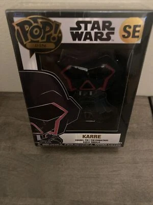 Funko POP! Pins! Star Wars [Chase] SE - KARRE Enamel [4-inch] Pin SEALED NEW - Image 1 of 4