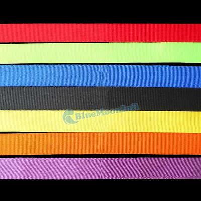 16mm 5/8  Nylon Webbing Ribbon Buckles Clips For Strap Lanyard Hook Belt Craft Q • 3.69€