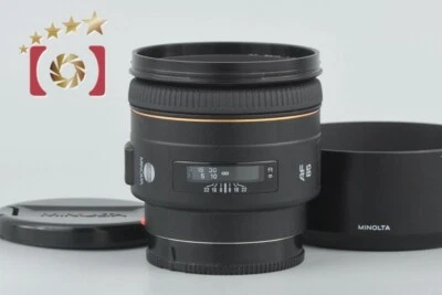 Very Good!! Minolta AF 85mm f/1.4 G Sony / Minolta A Mount Lens - Image 1 of 4