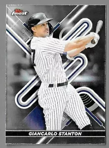 GIANCARLO STANTON 2022 Topps Finest Baseball Card No. 76 ⭐ NEW YORK YANKEES - Picture 1 of 2