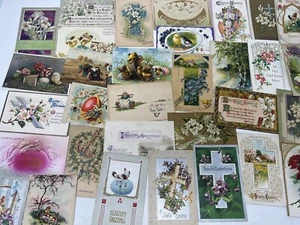 Vintage Early 1900's Big Lot of 600+ Postcards Holiday Christmas Birthday Easter - Picture 1 of 14