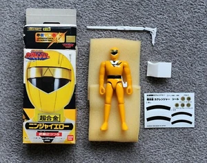 1994 Chogokin Ninja Sentai Kakuranger yellow power ranger Godaikin POPY Bandai - Picture 1 of 2