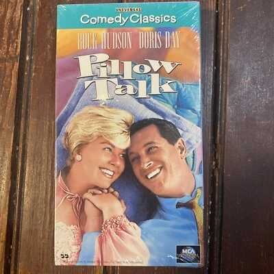 Pillow Talk VHS 1996 Doris Day Rock Hudson New Factory Sealed Watermark - Image 1 of 4