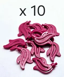 Medieval Castle Custom Magenta Triple Plume Feather Parts 64647 - Bild 1 von 3