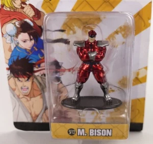 Street Fighter SF12 M Bison Nano Metalfigs 100% Die-Cast Metall Spielzeug Capcom Figur - Bild 1 von 4