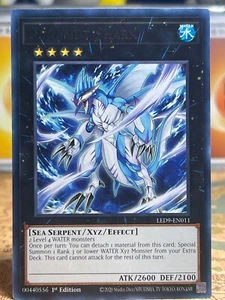 Yu-Gi-Oh! TCG Bahamut Shark LED9-EN011 Legendary Duelists: Duels from the Deep 1 - Picture 1 of 2