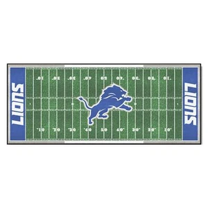 Alfombra de corredor de campo Fanmats 7351 Detroit Lions - 30 pulgadas x 72 pulgadas. - Imagen 1 de 2