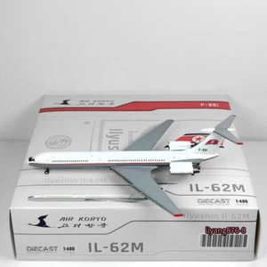 1/400 JC Wings Air Koryo Ilyushin IL-62M P-881 Passenger Airplane Diecast Model - Picture 1 of 9
