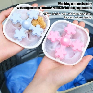 1/3x Washing Machine Hair Filter Floating Pet Lint Hair Catcher Removal - Picture 1 of 9