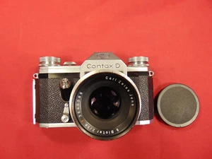 Contax D Zeiss Ikon Veb Spiegelreflexkamera Objektiv Carl Zeiss Jena Biotar2/58T - Bild 1 von 8