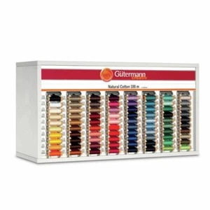 GUTERMANN 100% NATURAL COTTON SEWING THREAD 100 METRE SPOOL - LOTS OF COLOURS - Picture 1 of 239