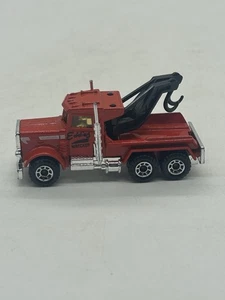 Matchbox 1981 Peterbilt Tow Truck Duel Winches 1:64 Die Cast Great Britain Minty - Picture 1 of 7