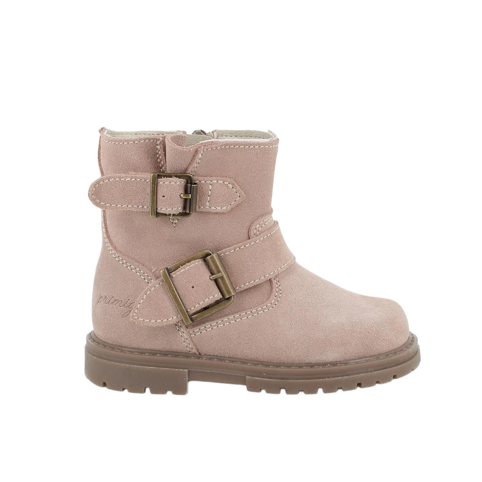 Stivaletti Primigi per bambina in pelle cipria 6909700 - Immagine 1 di 1