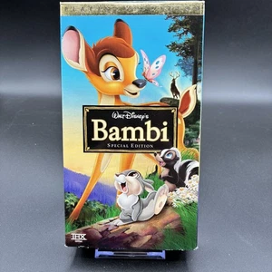 Bambi VHS 2005 Animated Special Edition Platinum Disney THX - Bild 1 von 2