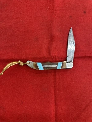 Vintage Old Timer Schrade 1250T USA Single Blade Folding Pocket Knife - Image 1 of 4