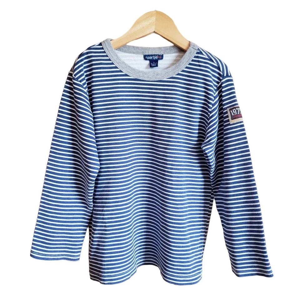 Рубашка с длинным рукавом в полоску для мальчиков 6 лет Naartjie Kids - Изображение 1 из 4