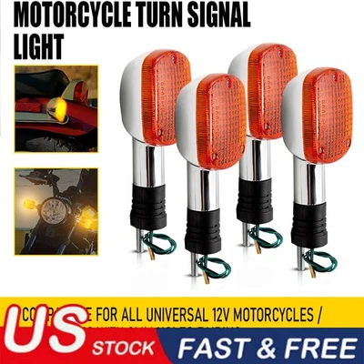 Luz intermitente 4 piezas señales de giro apta para Rebel Honda CA250 250 MAGNA VF250 VF750 Foto 1 de 4