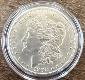 1900P, BU GEM MORGAN SILVER DOLLAR UNC MS+++ - Picture 1 of 5