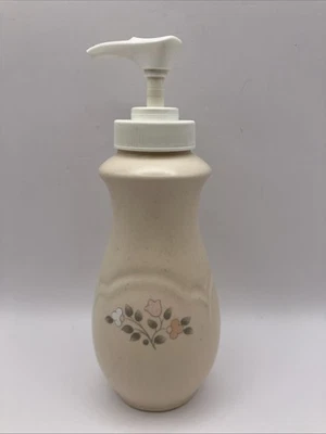 Pfaltzgraff For Ames Rememberance Tea Rose Liquid Dispenser - Image 1 of 4