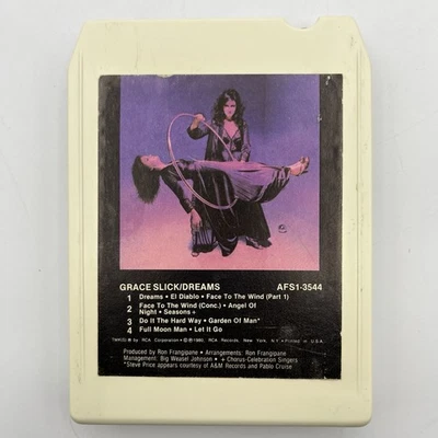 Grace Slick - Dreams - Restored 8 Track Tape - New Pad and Splice - Image 1 of 4