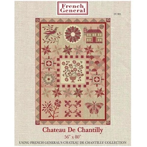 Chateau De Chantilly Sampler Quilt Pattern - by French General - Picture 1 of 4