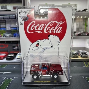 2023 M2 Machines Coca Cola Christmas 1974 Dodge W200 Power Wagon - Picture 1 of 2
