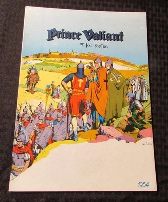 Pacific Comics Club Prince Valiant 1954 1979 Hal Foster en estado bastante bueno de gran tamaño Foto 1 de 2