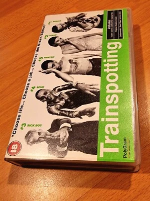 Trainspotting VHS Video Limited Green Edition. Numbered: 113788 - Image 1 of 4