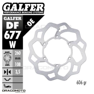 GAS GAS EC 200 2001 DF677W Front Brake Disc Rotor GALFER - Picture 1 of 3