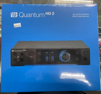 Presonus Quantum HD2 20 x 24, 32-bit / 192 kHz USB-C Audio Recording Interface - Image 1 of 2