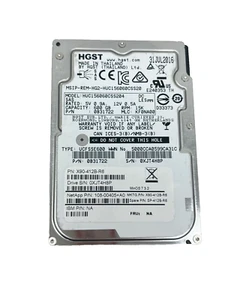 NetApp HGST 600GB SAS Hard Drive 2.5" 6Gb/s 15K RPM HUC156060CSS204 0B31722 serv - Picture 1 of 6