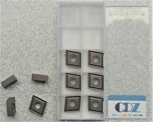 10 x Wendeschneidplatten CNMG120404-MS, Drehbearbeitung für Edelstahl! - Picture 1 of 3