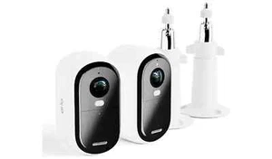 Arlo Essential Outdoor Camera 1080p 4-in-1 Wi-FI Security Camera - 2 Pack - Afbeelding 1 van 12