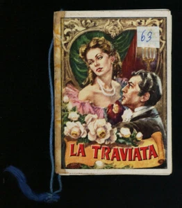 calendarietto da barbiere LA TRAVIATA 1963 - Bild 1 von 3
