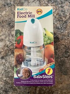 Kidco Baby Steps Basic Natural Feeding System Electric Food Mill Freezer Trays 