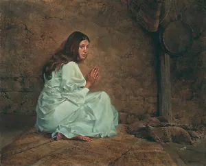 James Christensen THE ANNUNCIATION art print #850/850 - Picture 1 of 1