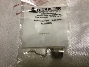 Trompeter RF185-4, Jack RFI Cap with 3" Chain w/Lug - Picture 1 of 1