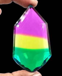 Big Offer Bi-Color Ametrine 220-240 Ct Certified Transparent Fancy Cut Gems DKH - Picture 1 of 8