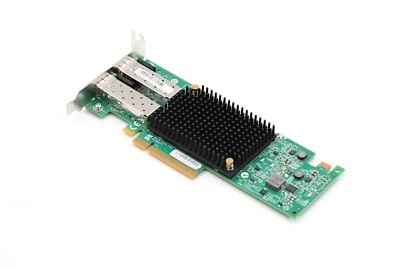 Emulex Dual-Port 10GbE SFP+ LP PCIe x8 Network Adapter P/N: P008827-21F Tested - Image 1 of 4