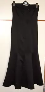 House of Nicholas, Black, Strapless Evening Dress /Ball Gown Women's UK 14 Prom - Picture 1 of 19