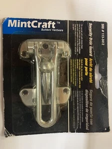 (5) NEW Mintcraft Security Door Gaurds In Satin Chrome Finish. - Picture 1 of 2